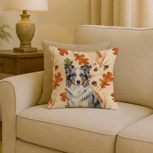 Load image into Gallery viewer, Border Collie Heirloom Fall Throw Pillow
