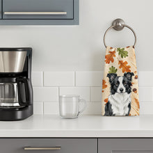 Load image into Gallery viewer, Blue Merle Border Collie Heirloom Fall Kitchen Towel