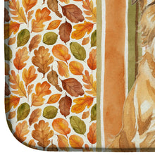 Load image into Gallery viewer, Wheaten Border Terrier Heirloom Fall Dish Drying Mat