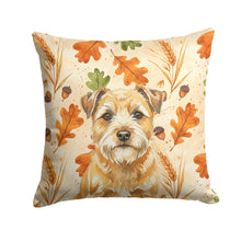 Load image into Gallery viewer, Wheaten Border Terrier Heirloom Fall Throw Pillow