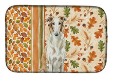 Load image into Gallery viewer, Borzoi Heirloom Fall Dish Drying Mat