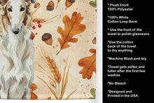 Load image into Gallery viewer, Borzoi Heirloom Fall Kitchen Towel