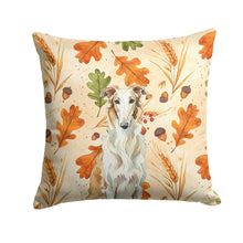 Load image into Gallery viewer, Borzoi Heirloom Fall Throw Pillow