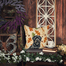 Load image into Gallery viewer, Bouvier des Flandres Heirloom Fall Throw Pillow