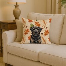 Load image into Gallery viewer, Brindle Bouvier des Flandres Heirloom Fall Throw Pillow