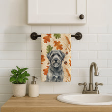 Load image into Gallery viewer, Gray Bouvier des Flandres Heirloom Fall Kitchen Towel