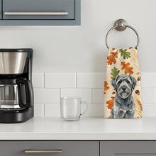 Load image into Gallery viewer, Gray Bouvier des Flandres Heirloom Fall Kitchen Towel
