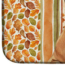 Load image into Gallery viewer, Boxer Heirloom Fall Dish Drying Mat