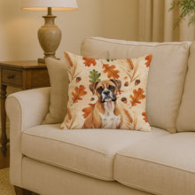 Load image into Gallery viewer, Boxer Heirloom Fall Throw Pillow