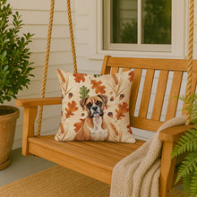 Load image into Gallery viewer, Boxer Heirloom Fall Throw Pillow