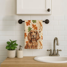 Load image into Gallery viewer, Boykin Spaniel Heirloom Fall Kitchen Towel
