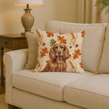 Load image into Gallery viewer, Boykin Spaniel Heirloom Fall Throw Pillow