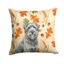 Load image into Gallery viewer, Gray Briard Heirloom Fall Throw Pillow