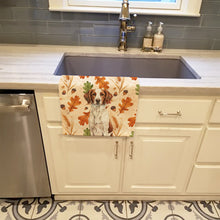 Load image into Gallery viewer, Liver and White Brittany Heirloom Fall Kitchen Towel