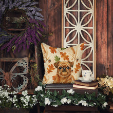 Load image into Gallery viewer, Belge Brussels Griffon Heirloom Fall Throw Pillow