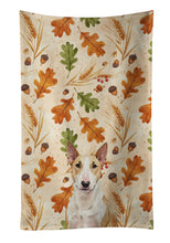 Load image into Gallery viewer, Fawn and White Bull Terrier Heirloom Fall Kitchen Towel