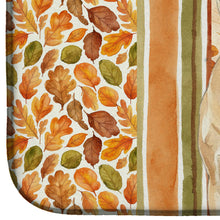 Load image into Gallery viewer, Bullmastiff Heirloom Fall Dish Drying Mat