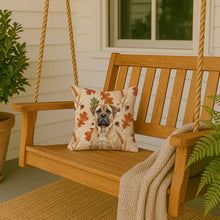 Load image into Gallery viewer, Bullmastiff Heirloom Fall Throw Pillow