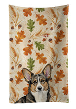 Load image into Gallery viewer, Brindle Cardigan Welsh Corgi Heirloom Fall Kitchen Towel