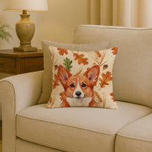 Load image into Gallery viewer, Red Cardigan Welsh Corgi Heirloom Fall Throw Pillow