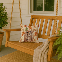 Load image into Gallery viewer, Ruby Cavalier Spaniel Heirloom Fall Throw Pillow