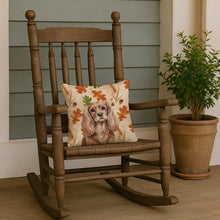 Load image into Gallery viewer, Ruby Cavalier Spaniel Heirloom Fall Throw Pillow