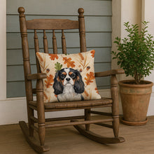 Load image into Gallery viewer, Tricolor Cavalier Spaniel Heirloom Fall Throw Pillow