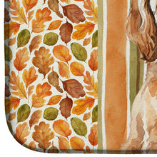 Load image into Gallery viewer, Cavapoo Heirloom Fall Dish Drying Mat