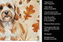 Load image into Gallery viewer, Cavapoo Heirloom Fall Kitchen Towel