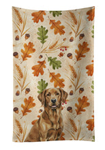 Load image into Gallery viewer, Chesapeake Bay Retriever Heirloom Fall Kitchen Towel