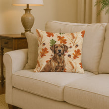Load image into Gallery viewer, Chesapeake Bay Retriever Heirloom Fall Throw Pillow