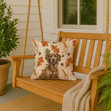 Load image into Gallery viewer, Chesapeake Bay Retriever Heirloom Fall Throw Pillow