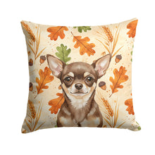 Load image into Gallery viewer, Chocolate Chihuahua Heirloom Fall Throw Pillow