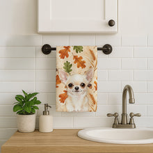Load image into Gallery viewer, Cream Chihuahua Heirloom Fall Kitchen Towel