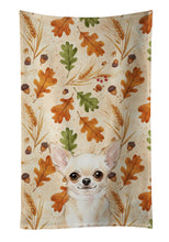 Load image into Gallery viewer, Cream Chihuahua Heirloom Fall Kitchen Towel