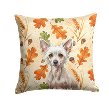 Load image into Gallery viewer, Hairless Chinese Crested Heirloom Fall Throw Pillow