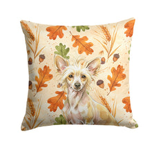 Load image into Gallery viewer, Hairless Palomino Chinese Crested Heirloom Fall Throw Pillow