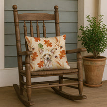 Load image into Gallery viewer, Hairless Palomino Chinese Crested Heirloom Fall Throw Pillow