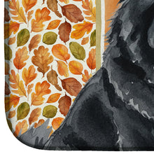Load image into Gallery viewer, Black Chow Chow Heirloom Fall Dish Drying Mat
