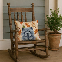 Load image into Gallery viewer, Blue Chow Chow Heirloom Fall Throw Pillow