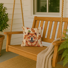 Load image into Gallery viewer, Red Chow Chow Heirloom Fall Throw Pillow