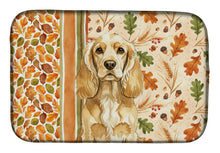 Load image into Gallery viewer, Buff Cocker Spaniel Heirloom Fall Dish Drying Mat