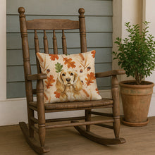 Load image into Gallery viewer, Buff Cocker Spaniel Heirloom Fall Throw Pillow