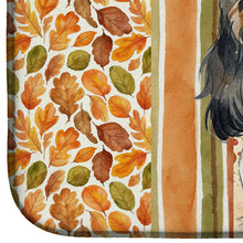 Load image into Gallery viewer, Parti Cocker Spaniel Heirloom Fall Dish Drying Mat