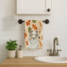 Load image into Gallery viewer, White Collie Heirloom Fall Kitchen Towel