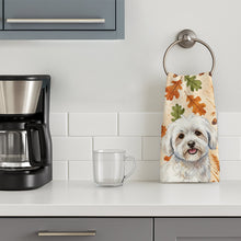 Load image into Gallery viewer, Coton de Tulear Heirloom Fall Kitchen Towel