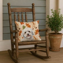 Load image into Gallery viewer, Coton de Tulear Heirloom Fall Throw Pillow