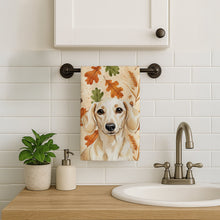 Load image into Gallery viewer, Cream Dachshund Heirloom Fall Kitchen Towel