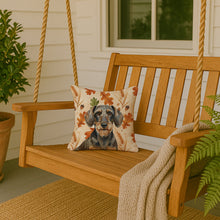 Load image into Gallery viewer, Wirehaired Wild Boar Dachshund Heirloom Fall Throw Pillow