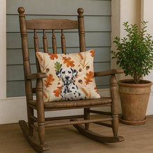 Load image into Gallery viewer, Dalmatian Heirloom Fall Throw Pillow